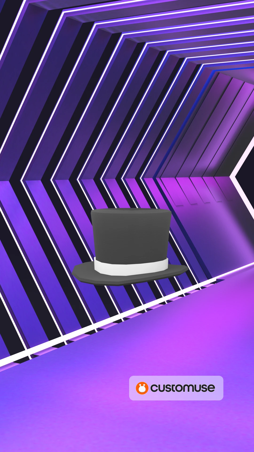 Top hat image for Roblox 3D by Eddy Cepeda | Customuse Publications