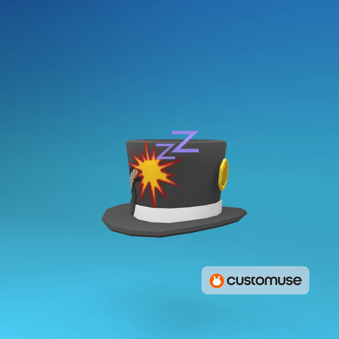 Top hat image for Roblox 3D by Riyansh Sir | Customuse Publications